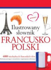 Ilustrowany słownik francusko-polski (różowy)