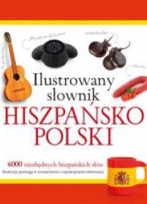 Ilustrowany słownik hiszpańsko-polski (czerwony)