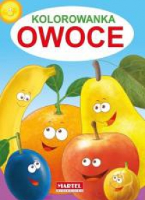 Kolorowanka Owoce