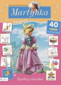 Martynka. Spróbuj odszukać. Świętuje