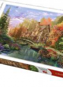 Puzzle 1500 Chatka nad jeziorem TREFL
