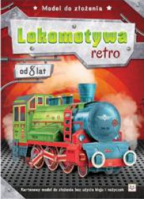 Model do złożenia. Lokomotywa retro