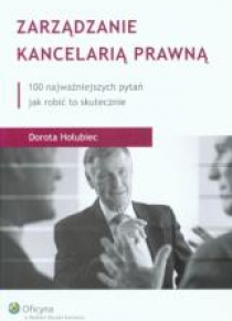 Zarządzanie kancelarią prawną