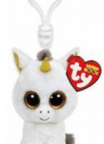 Beanie Boos Pegasus - Biały Jednorożec brelok