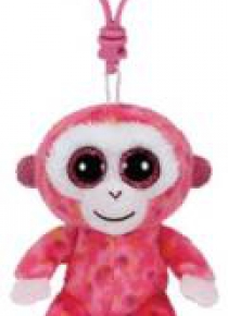 Beanie Boos Ruby - Różowa Małpka brelok