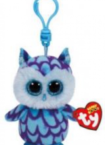Beanie Boos Oskar - Niebieska Sowa brelok