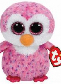 Beanie Boos Glider - Różowy Pingwin