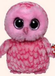 Beanie Boos Pinky - Różowa Sowa