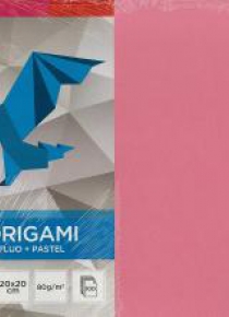Origami 20x20cm Fluo+Pastele x 100K