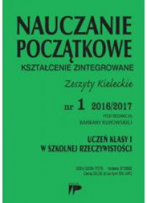 Nauczanie Początkowe. Kszt. zint. nr.1 2016/2017