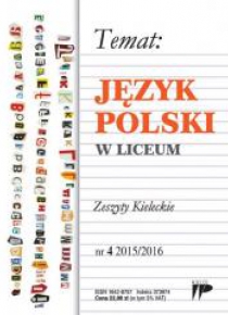 Język Polski w Liceum nr 4 2015/2016