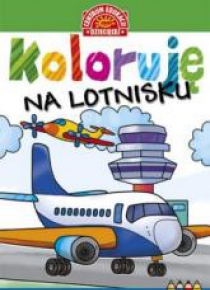 Koloruję. Na lotnisku