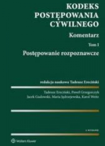 Kodeks postępowania cywilnego. Komentarz
