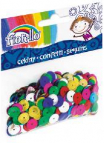 Confetti cekiny rozetka FIORELLO