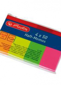 Karteczki indeksujące SP 4x50K neon