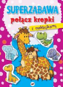Super zabawa. Połącz kropki - żyrafa