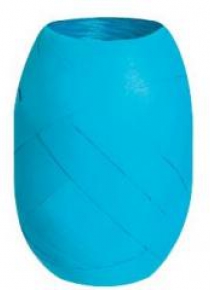 Wstążka kłębuszek 20m/10mm matowa turkus