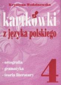 Kartkówki z języka polskiego klasa 4
