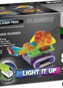 Klocki laser pegs 8 w 1 Tank runner