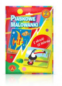 Piaskowe malowanki - Rybka, tukan ALEX