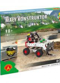 Mały Konstruktor. Maszyny budowlane - Bob ALEX