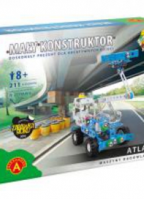 Mały Konstruktor. Maszyny budowlane - Atlas ALEX
