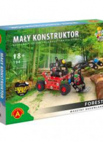Mały Konstruktor. Maszyny budowlane - Forest ALEX