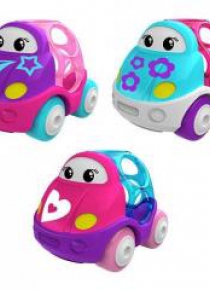 Oball Samochodziki Pink 3-pack DUMEL