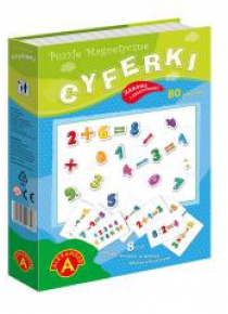 Puzzle magnetyczne - Cyferki ALEX