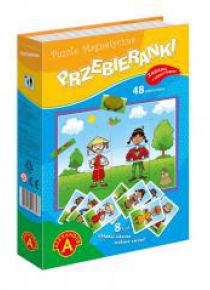 Puzzle magnetyczne - Przebieranki ALEX