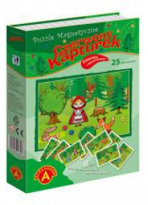 Puzzle magnetyczne - Czerwony Kapturek ALEX