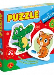 Puzzle dla maluszków - krokodyl ALEX