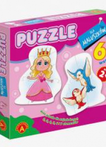 Puzzle dla maluszków - królewna ALEX