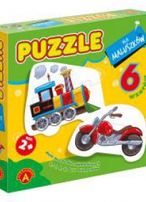 Puzzle dla maluszków - lokomotywa ALEX