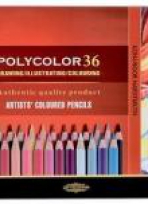 Kredki Polycolor 36 kolorów opakowanie metalowe