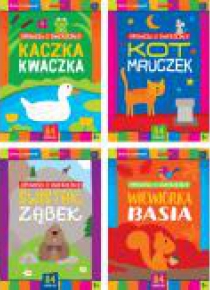 Kolorowanka A4 z nakl. Opowieści o zwierzętach MIX