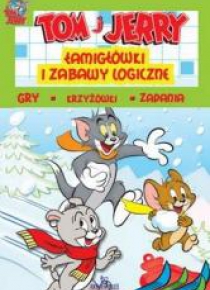 Tom i Jerry.Łamigłówki i zabawy logiczne (zielone)