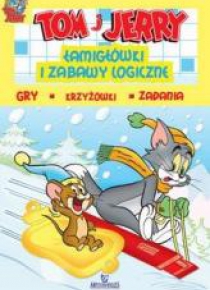 Tom i Jerry.Łamigłówki i zabawy logiczne (żółte)