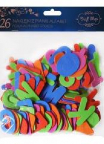 Alfabet z pianki - 126szt CRAFT SHOP