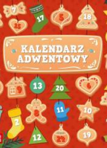 Kalendarz Adwentowy czerwony