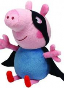 Beanie Babies Świnka Peppa - Super Bohater