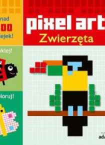 Pixel art. Zwierzęta