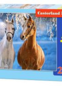 Puzzle 260 Zimowe konie CASTOR