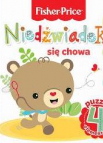Fisher Price Puzzle. Niedźwiadek się chowa