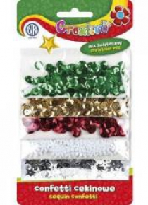 Confetti cekiny mix świąteczny ASTRA