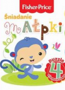 Fisher Price Puzzle. Śniadanie małpki