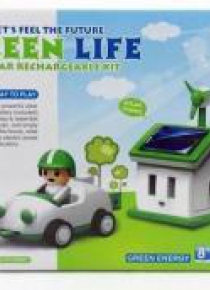 Robot Solarny autko z akumulatorkiem