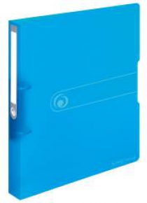 Segregator A4 PP 2R 2,5cm niebieski transparentny