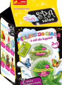 Peeling do ciała & sól do kąpieli. Zielona herbata