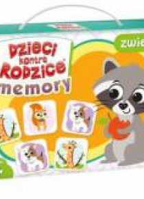 Dzieci kontra rodzice. Memory Zwierzaki